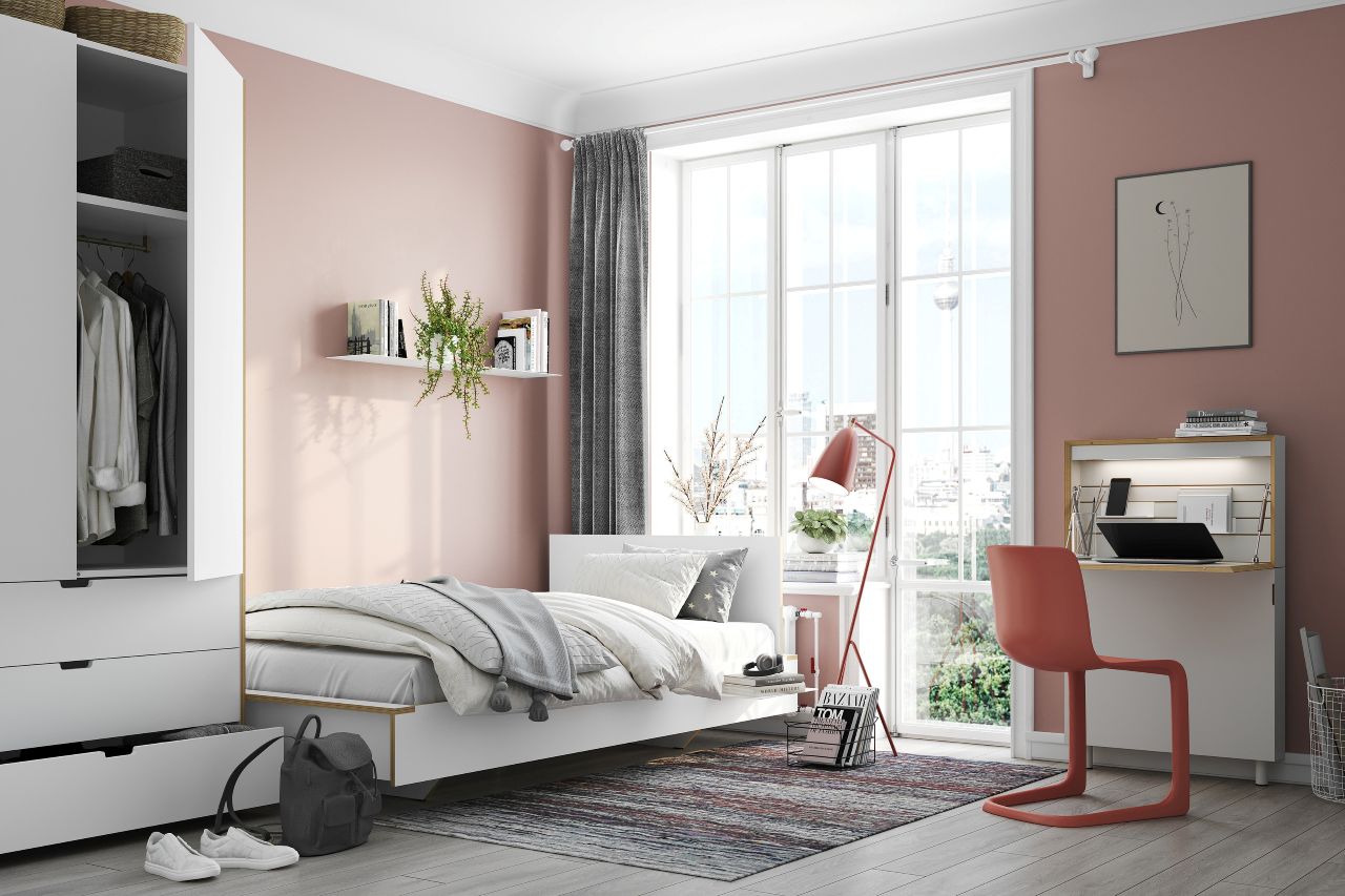 Low Storage Bed